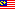 Flag for Malezija