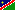 Flag for Namibija